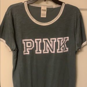 Victoria Secret Pink Short Sleeve Size L
